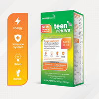 Teen Revive Tropical Flavour 1 Box (20 Sachets) Vitamins & Supplements Revive Active