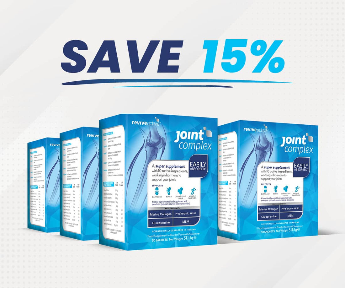 Joint Complex 6 Boxes (180 Sachets) Vitamins & Supplements Revive Active