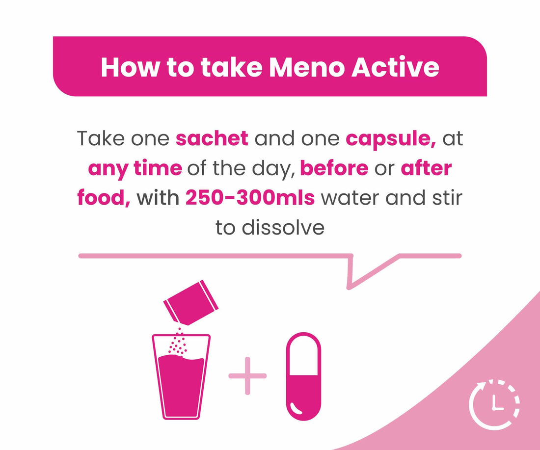 Meno Active Vitamins & Supplements Revive Active