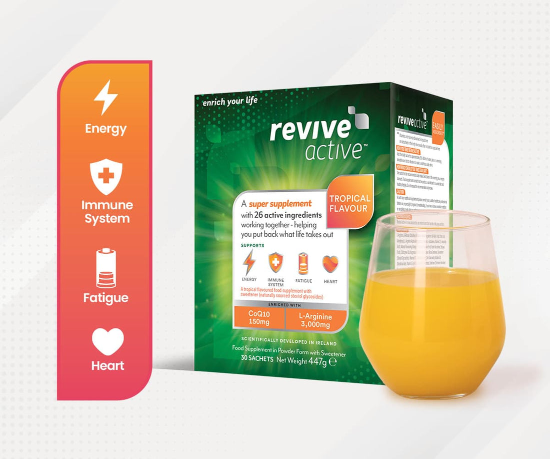 Revive Active – Tropical Flavour 1 Box (30 Sachets) Revive Active (RoW)