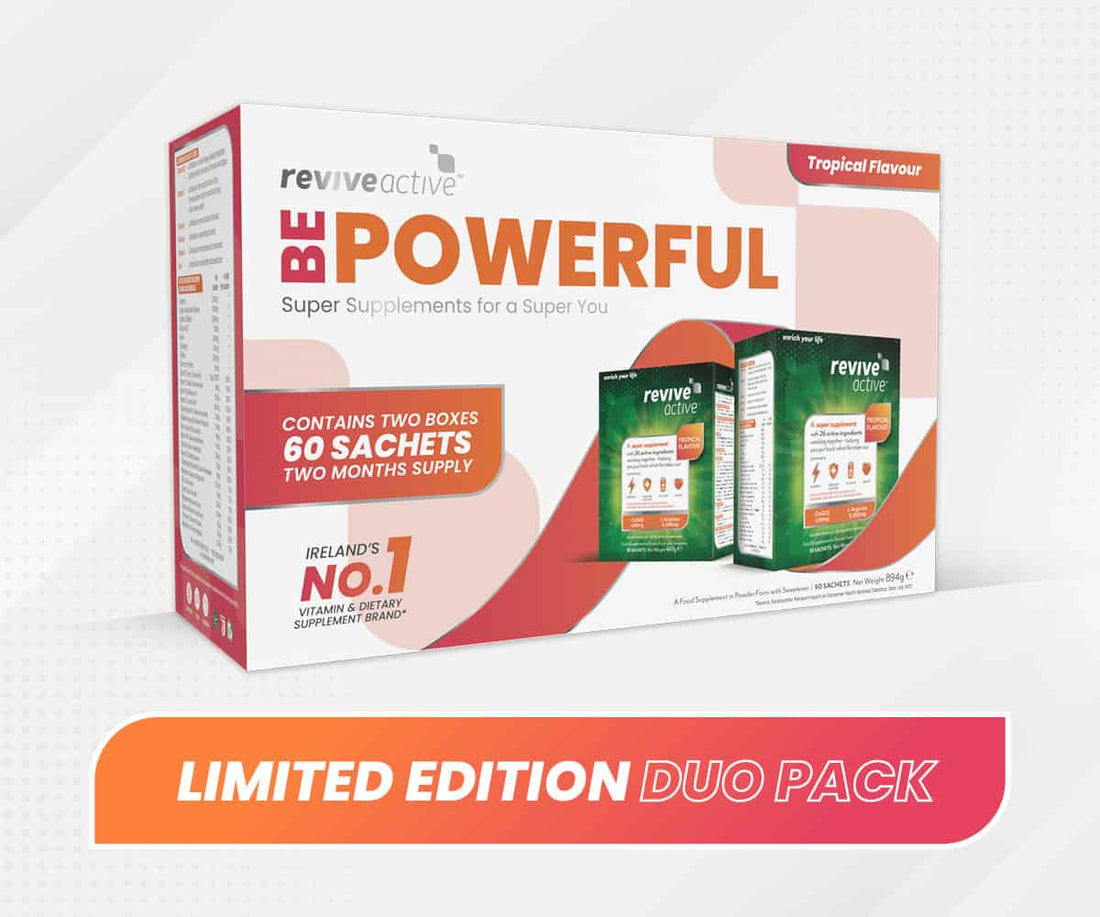Revive Active – Tropical Flavour DUO PACK (60 SACHETS) Revive Active (RoW)