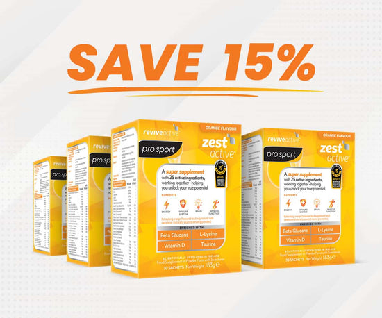 Zest Active Pro Sport Edition Vitamins & Supplements Revive Active